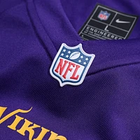 Maillot de joueur jeu Nike Aaron Jones violet Minnesota Vikings pour hommes