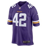 Men's Nike Andrew DePaola Purple Minnesota Vikings Game Jersey