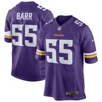 Men's Nike Anthony Barr Purple Minnesota Vikings Vapor Untouchable Limited  Player Jersey