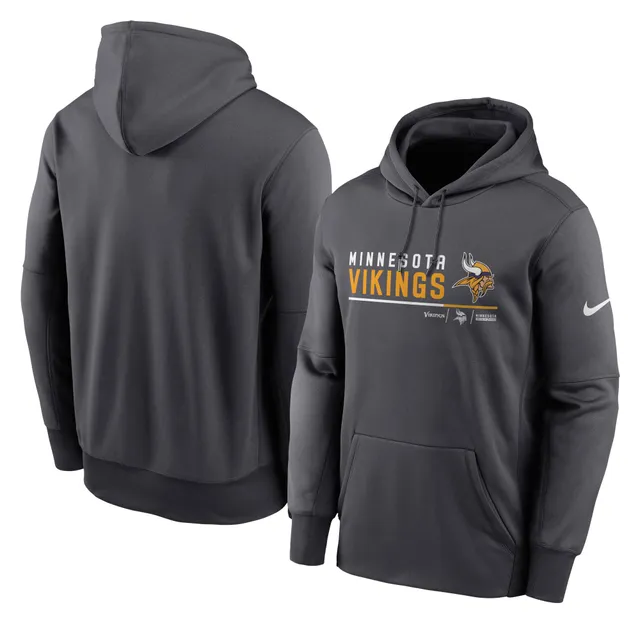 Minnesota Vikings Nike Therma Sideline Hoodie - Youth