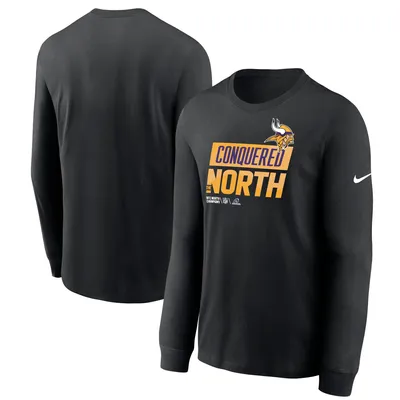 Minnesota Vikings Nike Conquered The North 2022 Nfc North Division  Champions Shirt