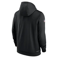 Chandail à capuchon Therma Performance pour homme Nike Minnesota Vikings 2022 NFL Crucial Catch - Noir