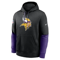 Men's Nike Minnesota Vikings 2024 Sideline Club Pullover Hoodie