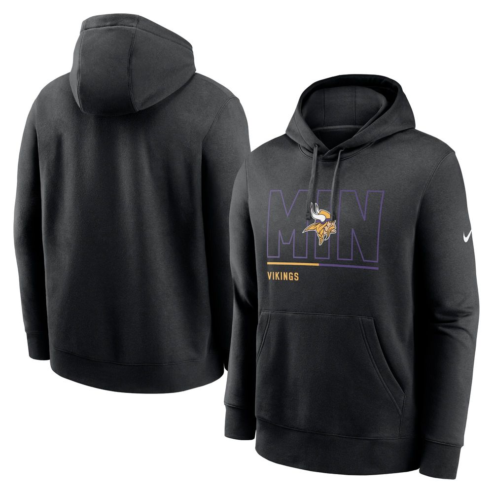 Nike Men's Nike Black Minnesota Vikings City Code Club Fleece Pullover  Hoodie | Bramalea City Centre