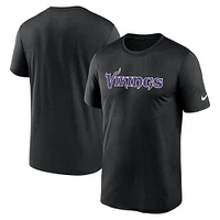 Men's Nike Minnesota Vikings Primetime Legend Wordmark Performance T-Shirt