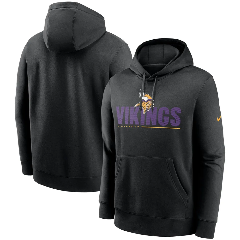 Minnesota Vikings Nike Sideline Team Logo Performance Pullover Hoodie M / Purple by Fan Shop Today