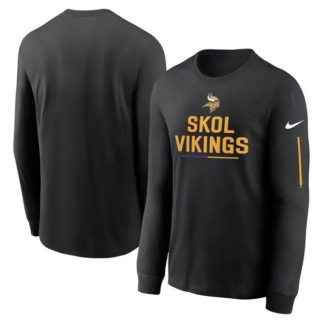 Nike / Men's Minnesota Vikings Skol Vikings Purple T-Shirt