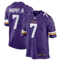 Maillot de match Nike Byron Murphy Jr. Violet Minnesota Vikings pour homme