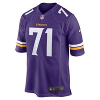 Men's Nike Christian Darrisaw Purple Minnesota Vikings Game Jersey