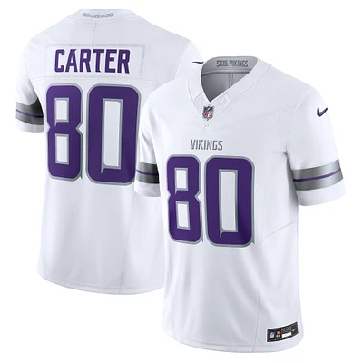 Nike Cris Carter Blanc Minnesota Vikings Alternate Vapor F.U.S.E. Maillot limité de joueur retraité