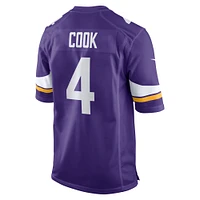 Maillot de match Nike Dalvin Cook violet Minnesota Vikings pour hommes