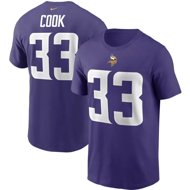 Justin Jefferson Minnesota Vikings Nike Name & Number T-Shirt - Purple