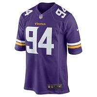 Maillot Dean Lowry Nike Minnesota Vikings Game Player pour Homme Violet