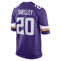 Maillot de joueur à domicile des Minnesota Vikings Nike Duke Shelley pour homme pourpre