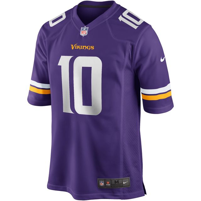 Maillot de joueur à la retraite Nike Fran Tarkenton Minnesota Vikings pour homme pourpre