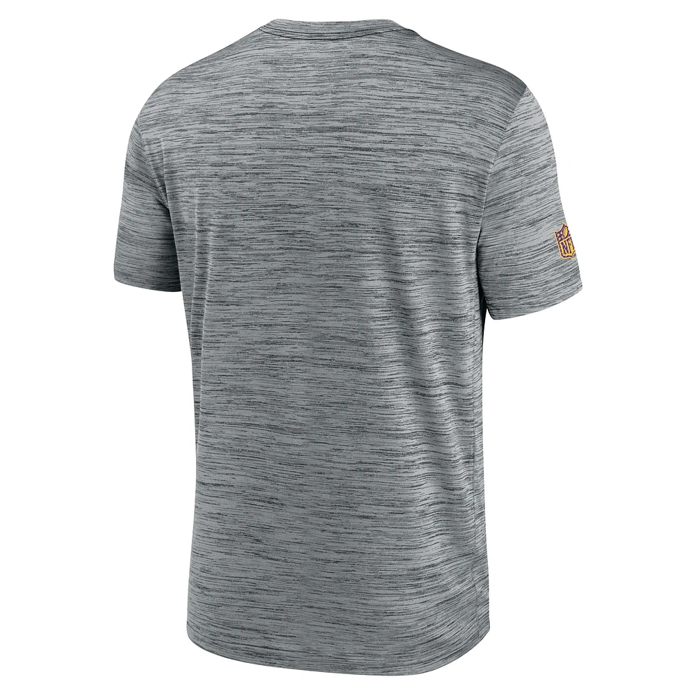 Men's Nike Gray Minnesota Vikings 2024 Sideline Velocity Performance T-Shirt