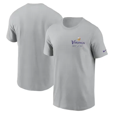 Minnesota Vikings Fanatics Branded Team Lockup Logo T-Shirt