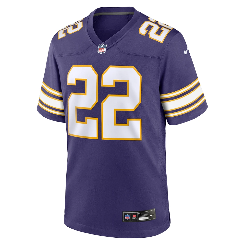 Maillot de jeu joueur classique Nike Harrison Smith violet Minnesota Vikings pour hommes