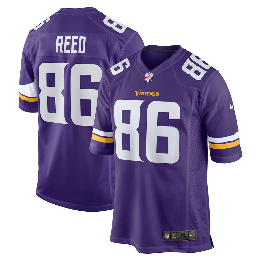 Men's Nike Jake Reed Purple Minnesota Vikings Retired Player Game Jersey