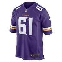 Maillot de match violet Nike Jalen Redmond des Minnesota Vikings pour homme