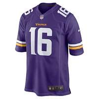 Maillot de match Nike Jaren Hall violet des Minnesota Vikings pour hommes