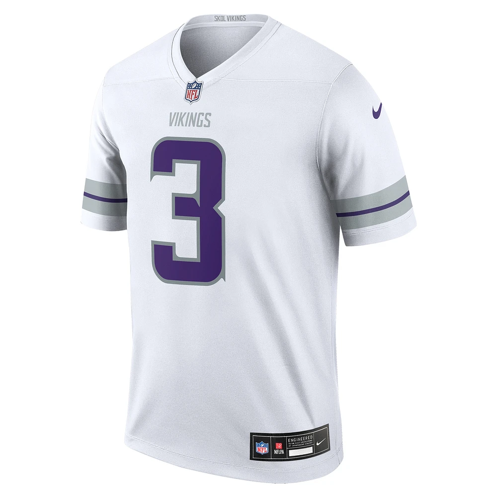 Men's Nike Jordan Addison White Minnesota Vikings Alternate Legend Jersey