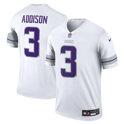 Men's Nike Jordan Addison White Minnesota Vikings Alternate Legend Jersey