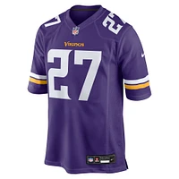 Maillot Nike Jordan Mason violet pour homme des Vikings du Minnesota