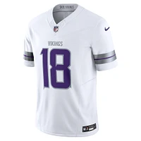 Nike Justin Jefferson Blanc Minnesota Vikings Alternate Vapor F.U.S.E. Maillot limité