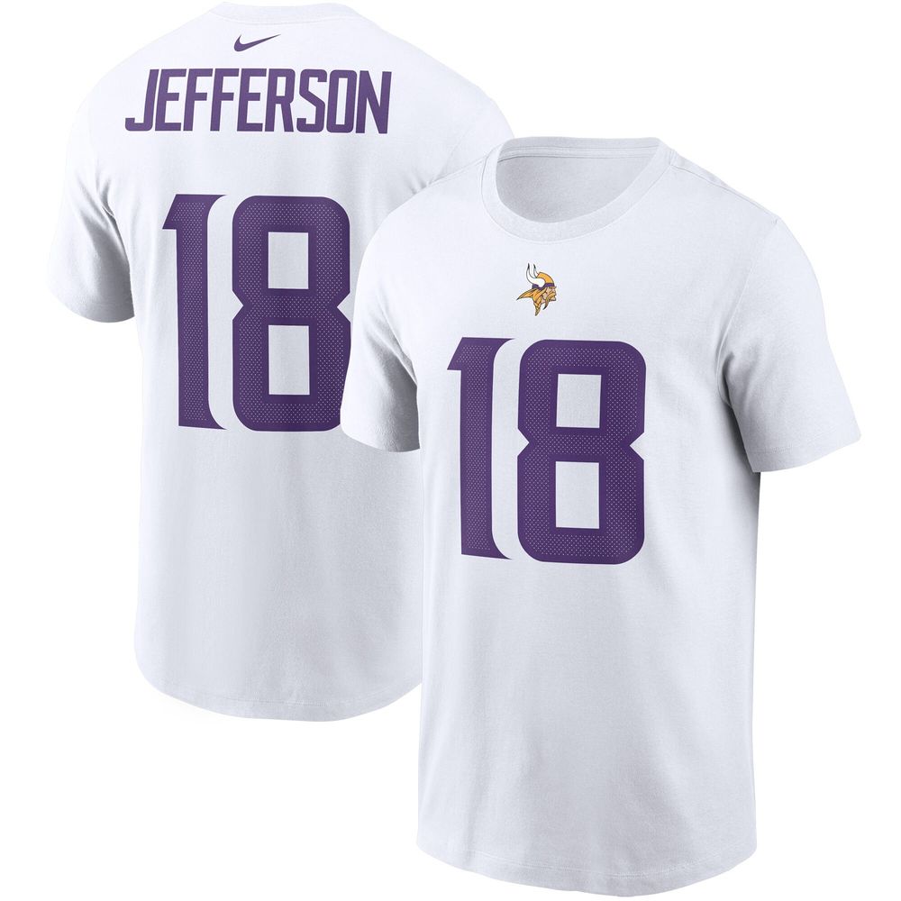 Newborn & Infant Minnesota Vikings Justin Jefferson Nike Purple