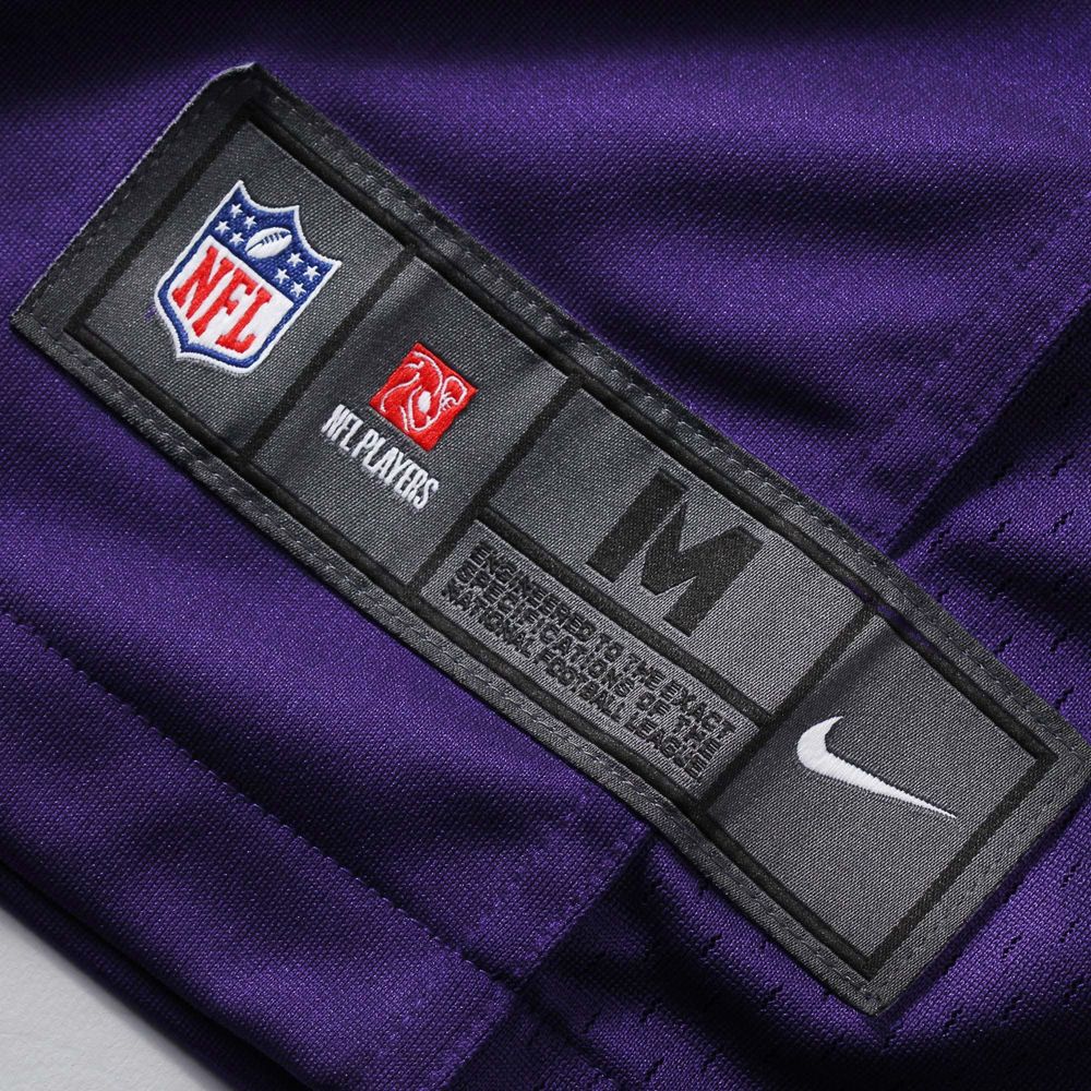 Nike Moritz Bohringer Purple Minnesota Vikings Team Color Game Jersey