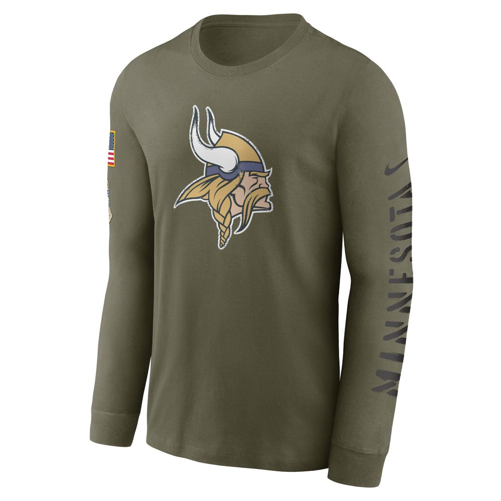 New Orleans Saints Nike 2022 Salute To Service Long Sleeve T-Shirt