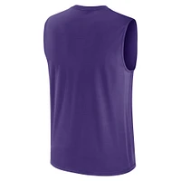 Débardeur Nike violet Minnesota Vikings Blitz Legend Performance Muscle pour homme