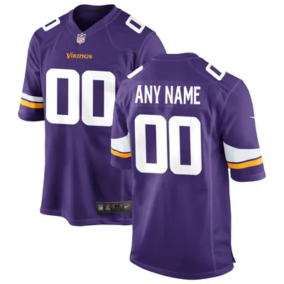 Za'Darius Smith Minnesota Vikings Men's Black Name Number