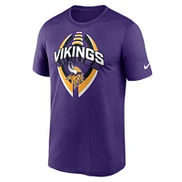 T-shirt Nike violet pour homme, Legend Icon Performance des Vikings du Minnesota