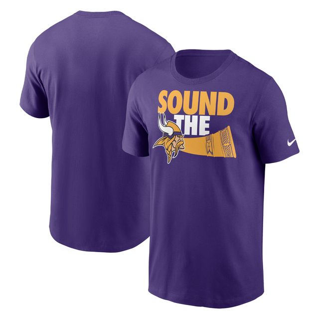 T-shirt essentiel local Nike Minnesota Vikings pour homme, violet