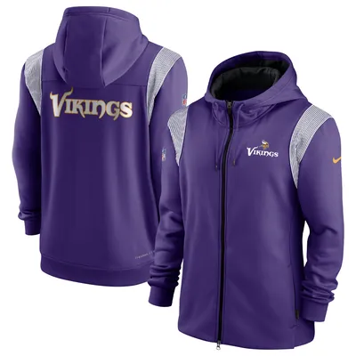 Lids Minnesota Vikings Nike Performance Hoodie T-Shirt - Heathered