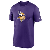 T-shirt Nike violet pour homme avec logo Primetime Legend Performance des Minnesota Vikings