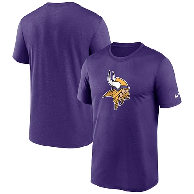 T-shirt Nike violet pour homme avec logo Primetime Legend Performance des Minnesota Vikings