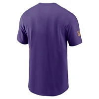 Men's Nike Purple Minnesota Vikings Sideline Performance T-Shirt