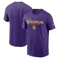 Men's Nike Purple Minnesota Vikings Sideline Performance T-Shirt