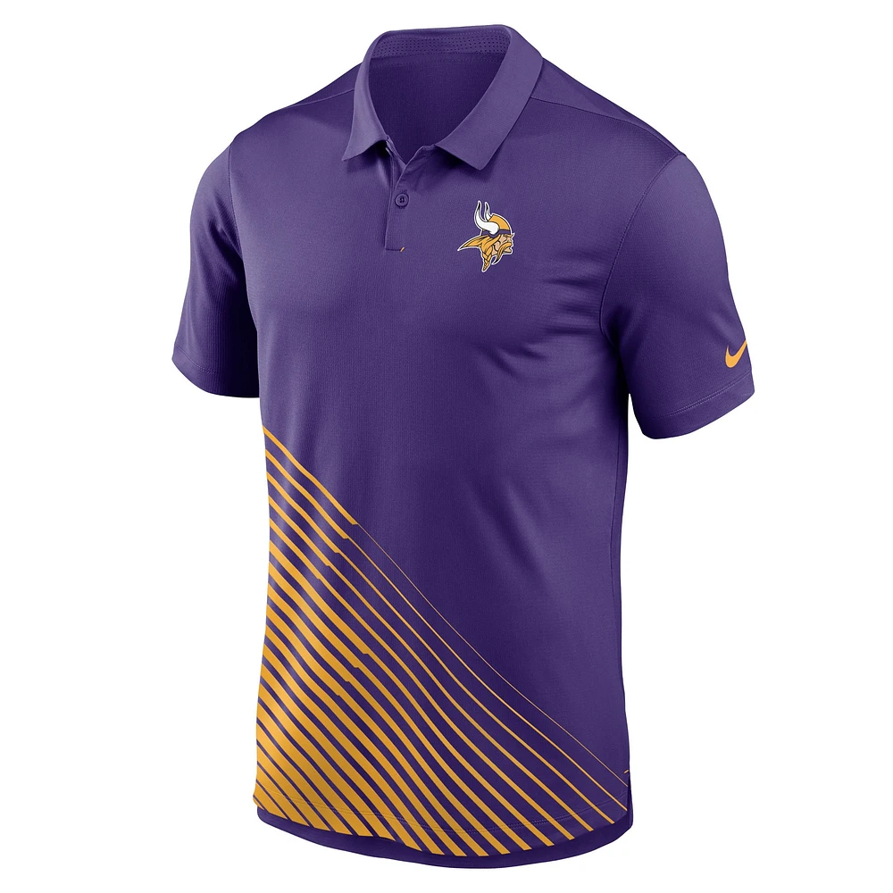 Polo Nike Minnesota Vikings Vapor Performance pour homme, violet