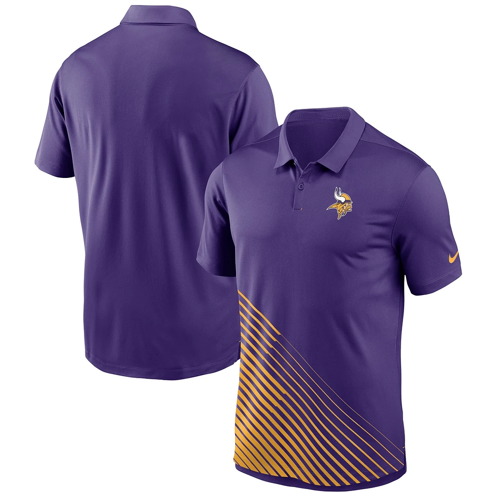 Polo Nike Minnesota Vikings Vapor Performance pour homme, violet