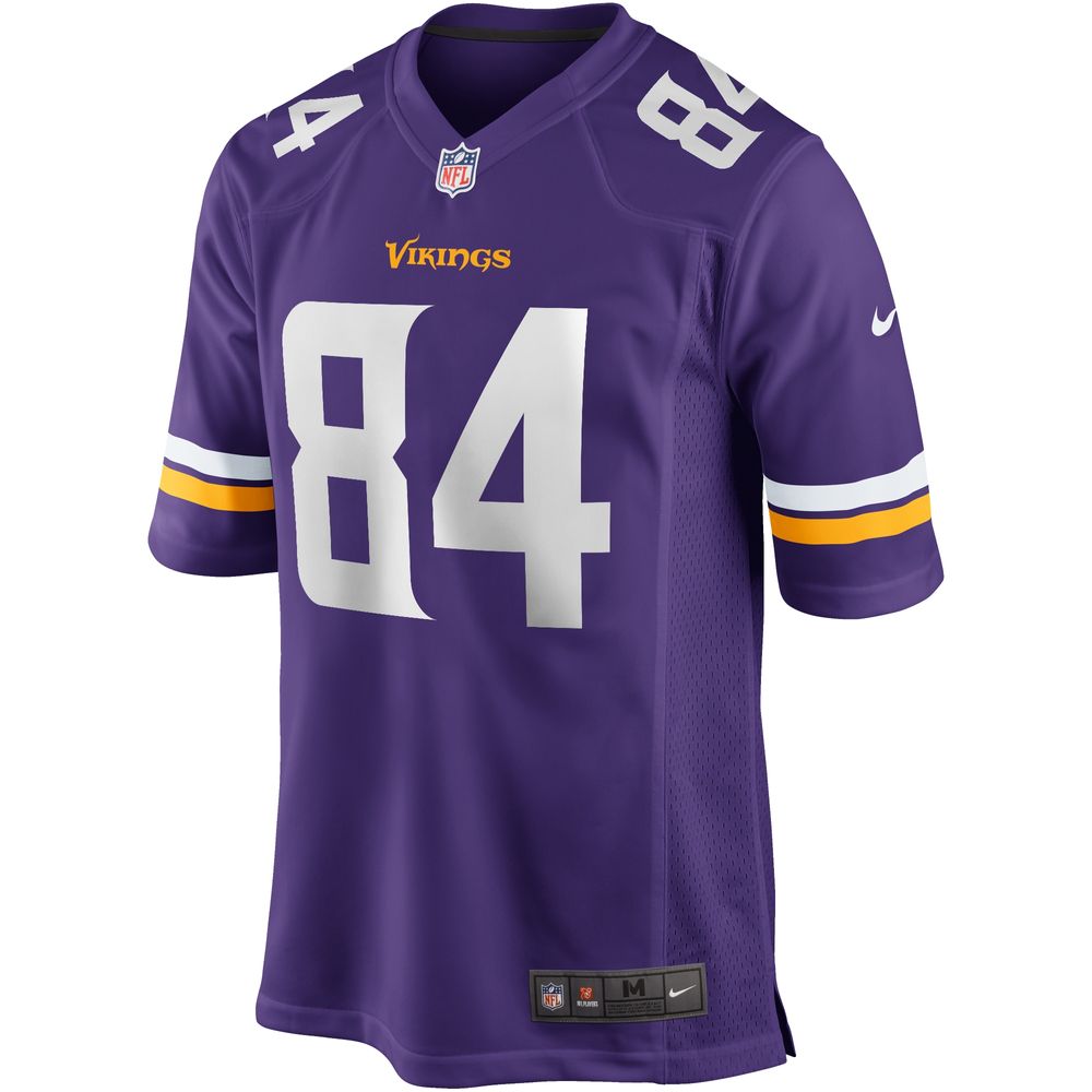 Men's Nike Randy Moss Purple Minnesota Vikings Game Retired Player Jersey