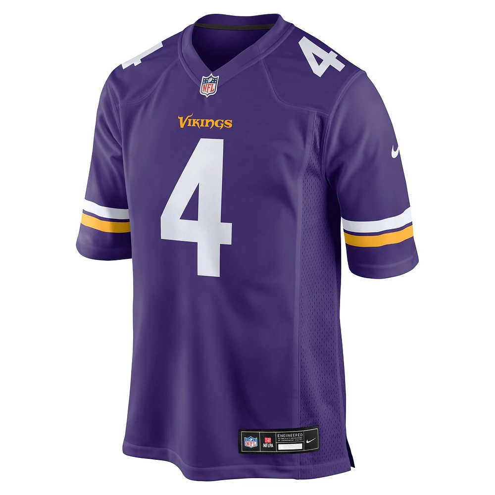 Men's Nike Rondale Moore  Purple Minnesota Vikings Team Game Jersey