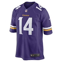 Maillot de joueur jeu Nike Ryan Wright pour hommes des Vikings du Minnesota, violet