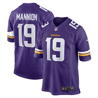 Men's Nike Sean Mannion  Purple Minnesota Vikings Game Jersey