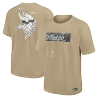 T-shirt Nike Tan Minnesota Vikings Statement Max90 pour homme