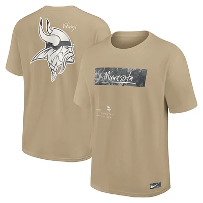 T-shirt Nike Tan Minnesota Vikings Statement Max90 pour homme