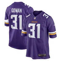 Nike Tay Gowan Minnesota Vikings Home Game Player Jersey pour homme